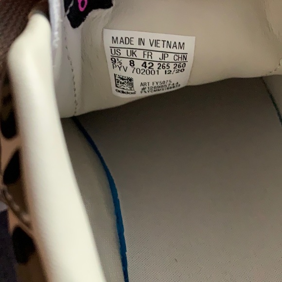 Adidas Sleek Super Sneaker -Leopard Size 9.5 - Picture 8 of 10